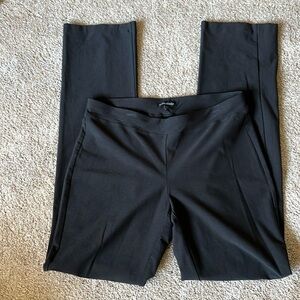 Eileen Fisher stretchy straight leg/baby flare pants
